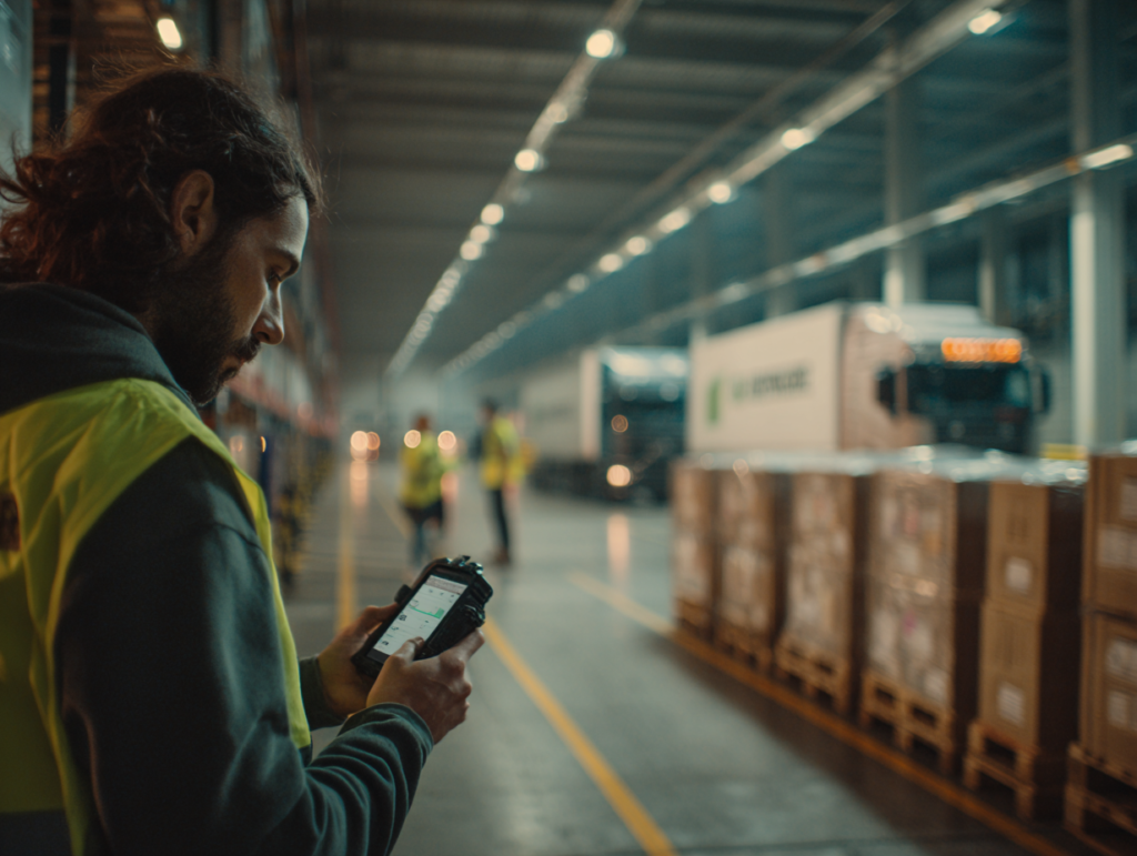 Logistics co-ordinator connecting wms and tms