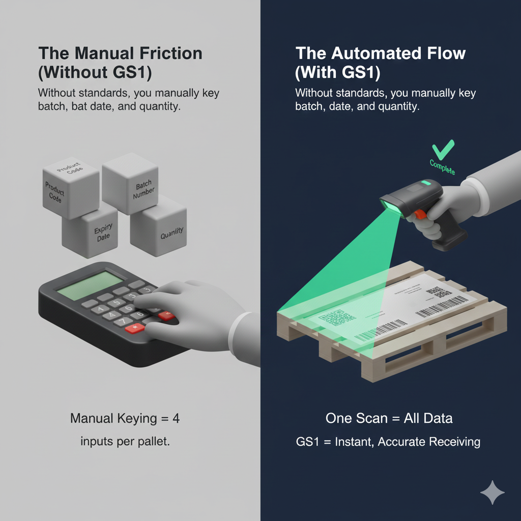 GS1 Barcode scanning