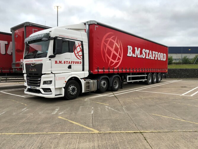 B.M. Stafford Truck