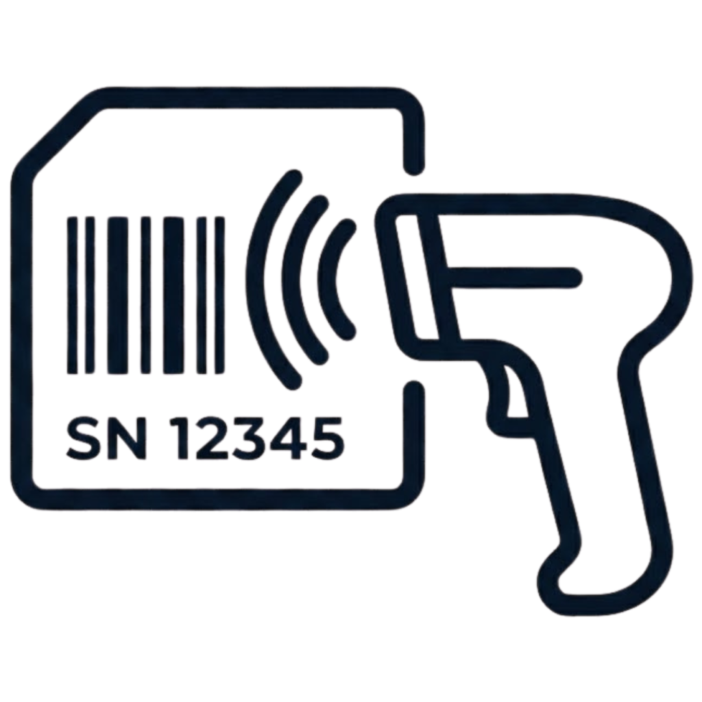 Icon - Serial Numbers